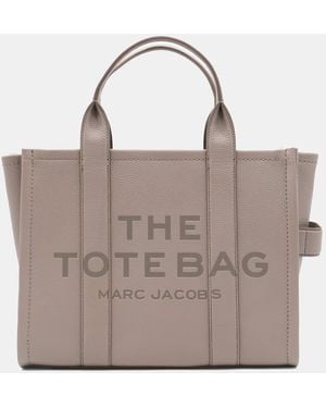 Marc Jacobs Leather The Medium Tote Bag - Brown