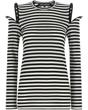 Junya Watanabe Cotton T-Shirt - Black