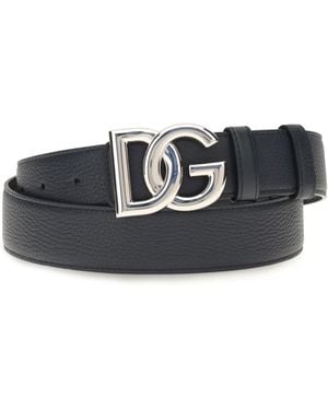Dolce & Gabbana Leather Belt Calf Bos Taurus E Braces - White