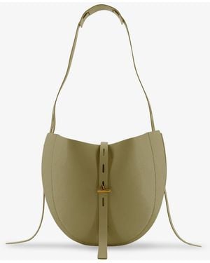 MINOBOSSI Lizzie Leather Crossbody Bag - Green