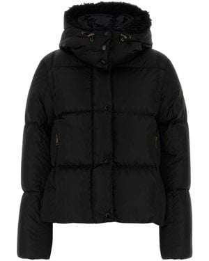 Moncler Nylon Castelnou Down Jacket - Black