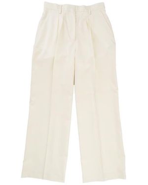 Officine Generale Elia Pants - White