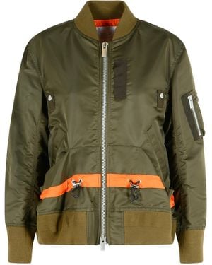 Sacai Bomber Jacket - Green