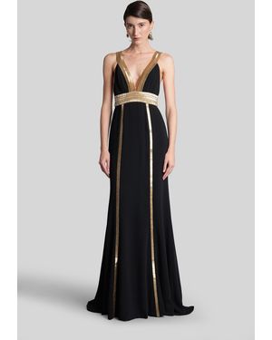 Costarellos Lucine Long Dress - Multicolor