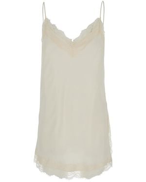 Rohe Lace Camisole With Details - White
