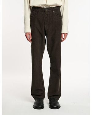 Studio Nicholson 90S Pants Coffee Pants - Black
