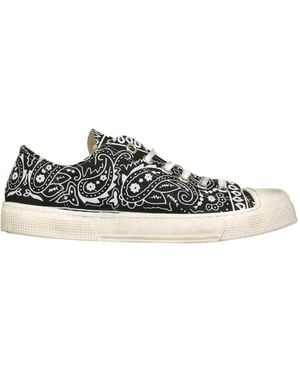 Givenchy Jean Michel Low Sneakers Cotton Sneakers - White