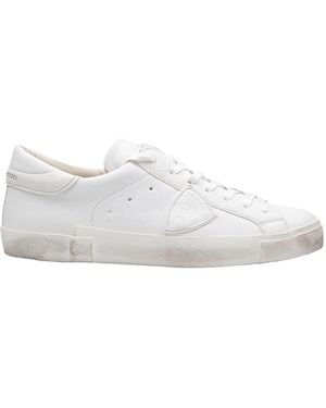 Philipp Plein Philippe Model Paris High Trainers - White