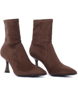 Sergio Levantesi Janet56 Dali Dark Boots Booties - Brown