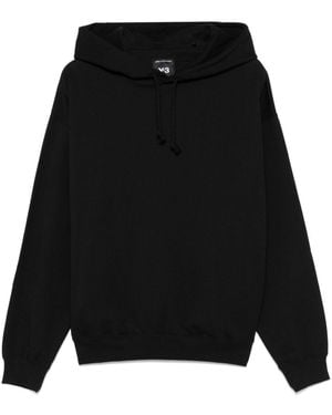 Y-3 Graphic Hoodie - Black