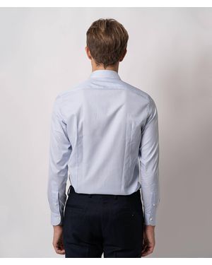 Larusmiani Tailored Cotton Shirt Times Hand Made - Purple