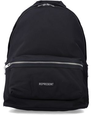 Represent Nylon Backpack - Blue
