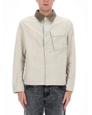 Belstaff Jacket Waxed Cotton - White
