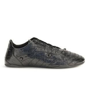 Balenciaga Calf Leather Bos Taurus Athletic Trainers - Grey