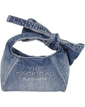 Marc Jacobs The Mini Sack Cotton Borsa - Blue