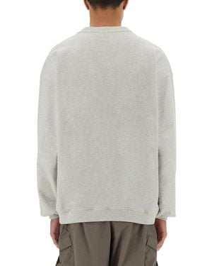 Represent Cotton Sweatshirt Initial Sweatshirts - Grey