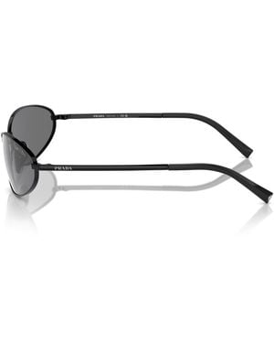 Prada Pra A59S 1Ab60G Metal Occhiali Da Sole - Black