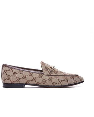 Gucci Jordaan Loafers - Gray