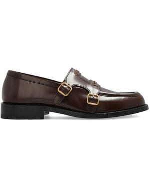 Marni Leather Loafers - Brown