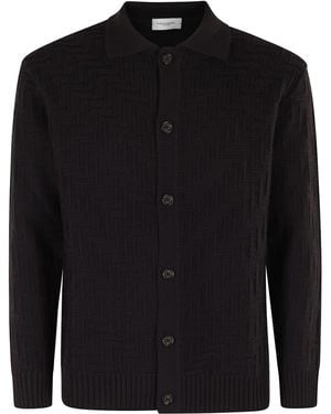 Paolo Pecora Maglia Cardigan - Black