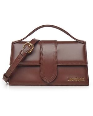 Jacquemus Le Grand Bambino Leather Bag - Brown