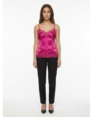 Dolce & Gabbana Elastane Blouse - Pink