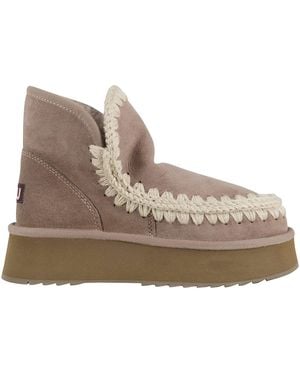 Mou Mini Eskimo Platform Boot - Brown