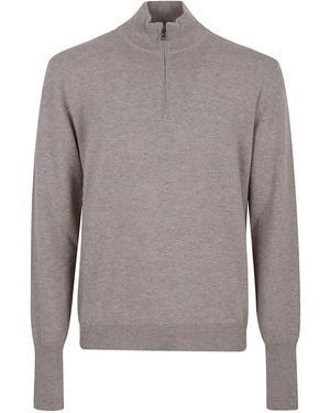 Ballantyne Half Zip Pullover - Gray