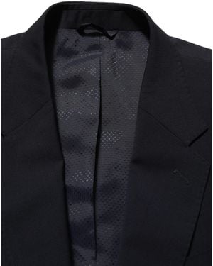 Dolce & Gabbana Wool Single Breasted Blazer Jacket Polyester Elastane Clothing - Black