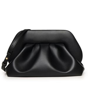 THEMOIRÈ Bios Vegan Fabric Medium Clutch - Black