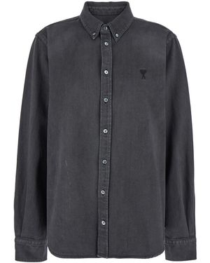 Ami Paris Adc Shirt - Black