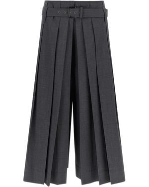 Brunello Cucinelli Tailored Pleated Bermuda Shorts - Grey