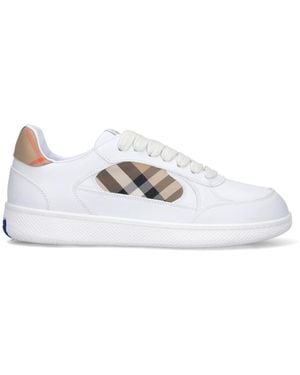 Burberry Terrace Trainers - White