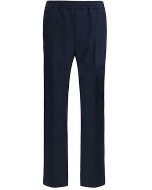 Gucci Polyester Casual Trousers - Blue