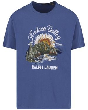 Polo Ralph Lauren T-Shirts And Polos Cotton - Blue