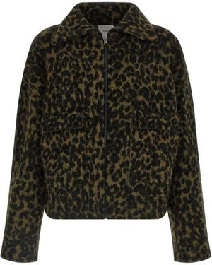 Nude Animalier Bomber Jacket - Black