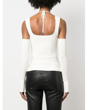 ANDREA ADAMO Top Viscose - White