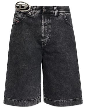 DIESEL Logo Shorts - Black