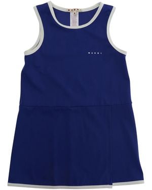 Marni Swim Cover-Up Nylon Dress - Blue