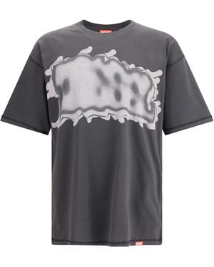 DIESEL Leonard T-Shirt - Gray