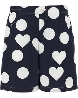 Jacquemus Cotton Bermuda Shorts - Blue