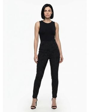 Dolce & Gabbana Cotton Skinny Pants - Black