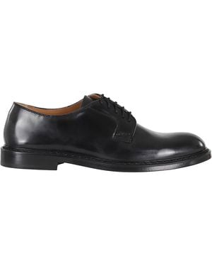 Doucal's Derby Pelle; Suola: Cuoio Calzature - Black