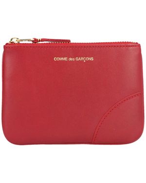 Comme des Garçons Classic Leather Line Wallet - Red