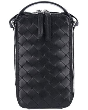 Bottega Veneta Gataway Smartphone Holder - Black