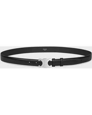 Celine Ceinture Triomphe 25Mm Belt - Black