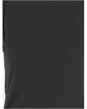 Jacquemus Cotton Top With Back Button Placket Tops - Black
