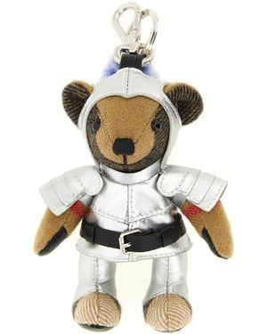 Burberry Orsetto Thomas Keyring Cashmere - White