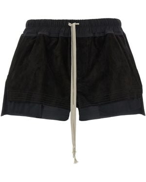 Rick Owens Fog Boxers Shorts - Black