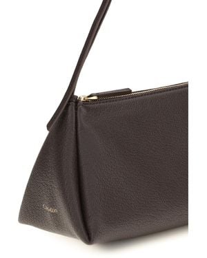 Calvin Klein Handbag Aurelis Calf Leather Shoulder Bags - Brown